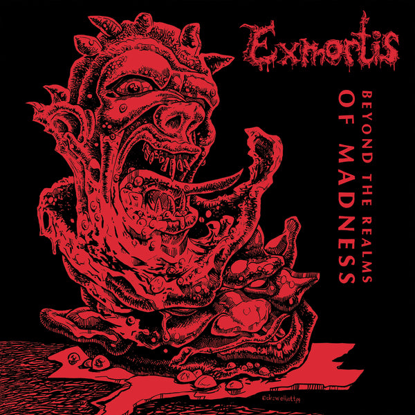 EXMORTIS - Beyond The Realms Of Madness LP (Red Black Splatter Vinyl)