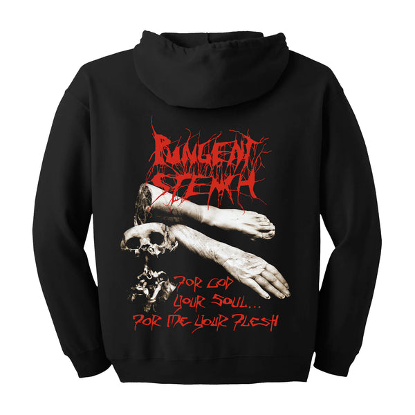 PUNGENT STENCH - For God Your Soul... For Me Your Flesh Hooded Zipper (Pre-order)