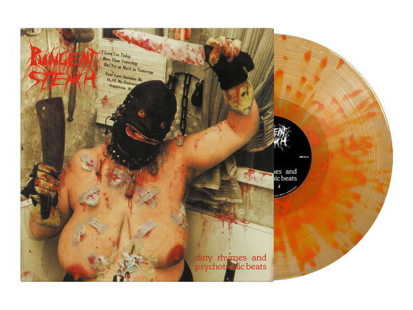 PUNGENT STENCH - Dirty Rhymes And Psychotronic Beats LP (Transparent Orange/Orange Splatter Vinyl) (Pre-order)