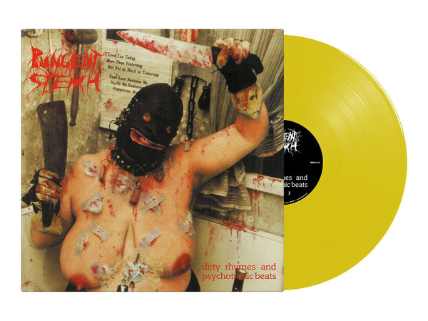 PUNGENT STENCH - Dirty Rhymes And Psychotronic Beats LP (Transparent Yellow Vinyl) (Pre-order)