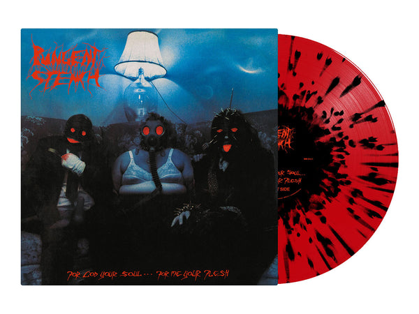 PUNGENT STENCH - For God Your Soul... For Me Your Flesh (Redux) LP (Transparent Red/Black Splatter Vinyl) (Pre-order)