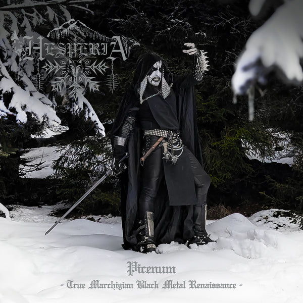 HESPERIA - Picenum (True Marchigian Black Metal Renaissance) 2-LP (Glacier Marble Vinyl) (Pre-order)