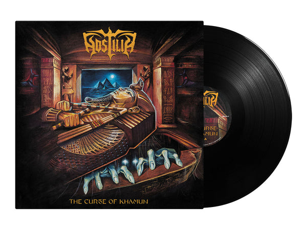 HOSTILIA - The Curse Of Khamun LP (Black Vinyl) (Pre-order)