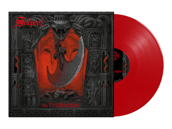 SERPENT - The Pit and the Pendulum LP (Transparent Red Vinyl) (Pre-order)