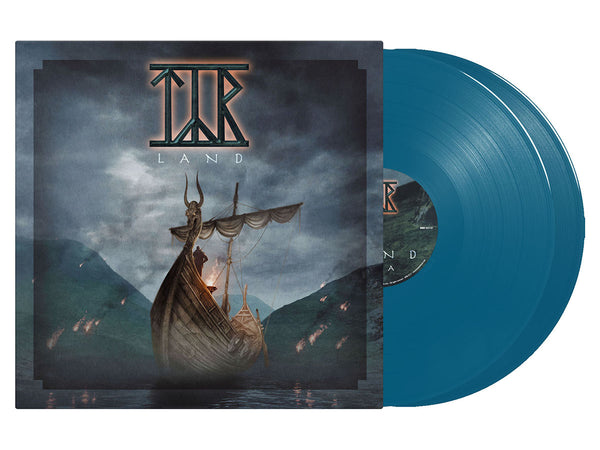 TÝR - Land 2-LP (Aqua Blue Vinyl) (Pre-order)