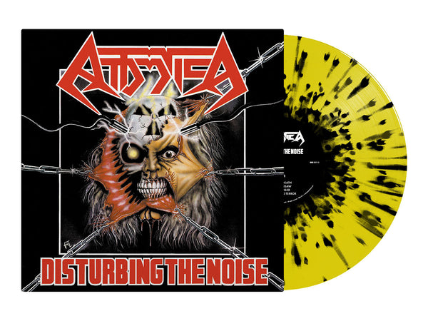 ATTOMICA - Disturbing The Noise LP (Yellow/Black Splatter Vinyl) (Pre-order)