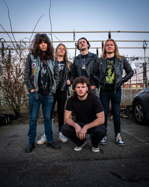 HOSTILIA - Face The Fire LP (Turquoise/White/Black/Splatter Vinyl)