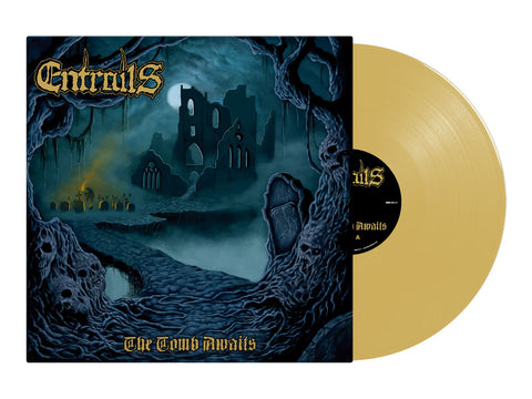 ENTRAILS - The Tomb Awaits LP (Beer Vinyl)