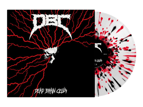 D.B.C. - Dead Brain Cells LP (Clear/Red/Black Splatter Vinyl)
