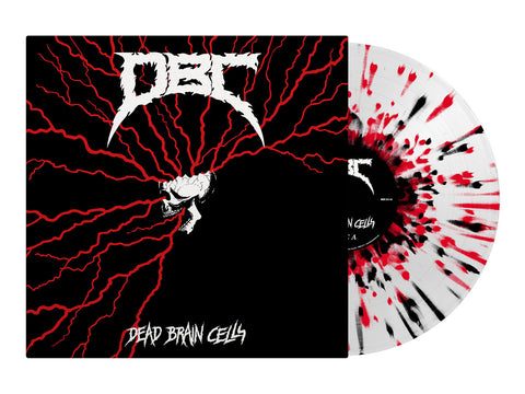 D.B.C. - Dead Brain Cells LP (Clear/Red/Black Splatter Vinyl)
