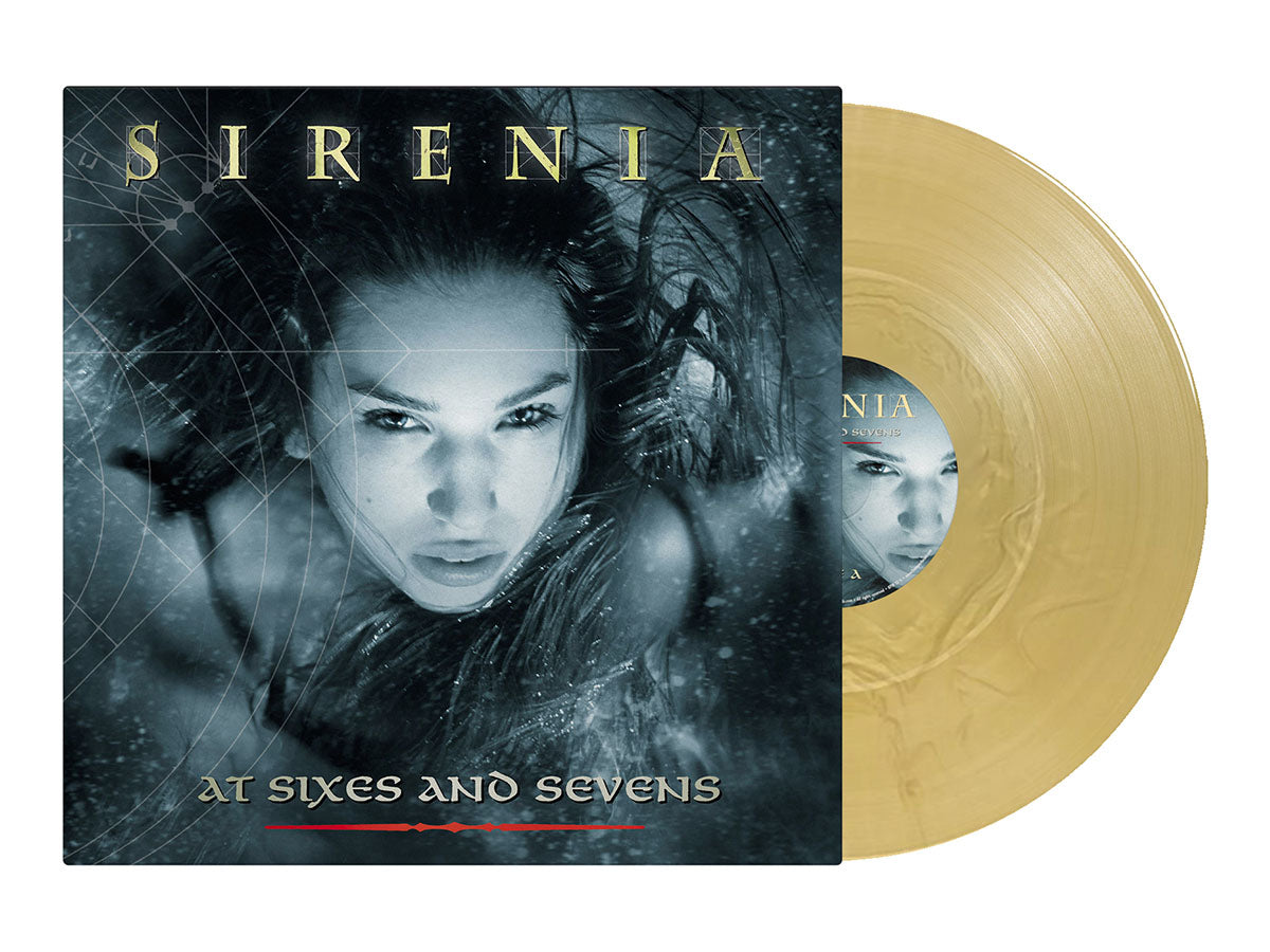 SIRENIA - At Sixes And Sevens LP (Clear/Gold Marble Vinyl)