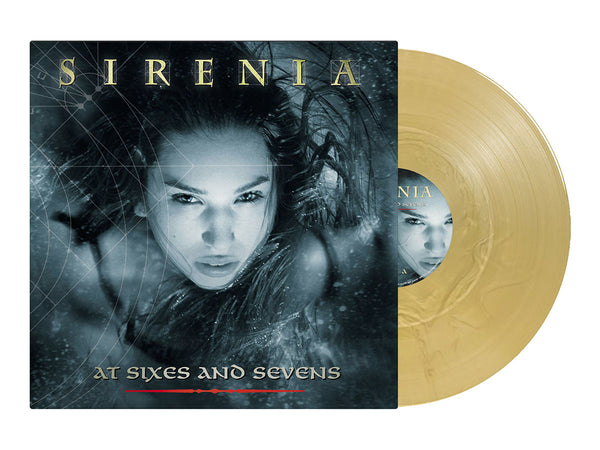 SIRENIA - At Sixes And Sevens LP (Clear/Gold Marble Vinyl)