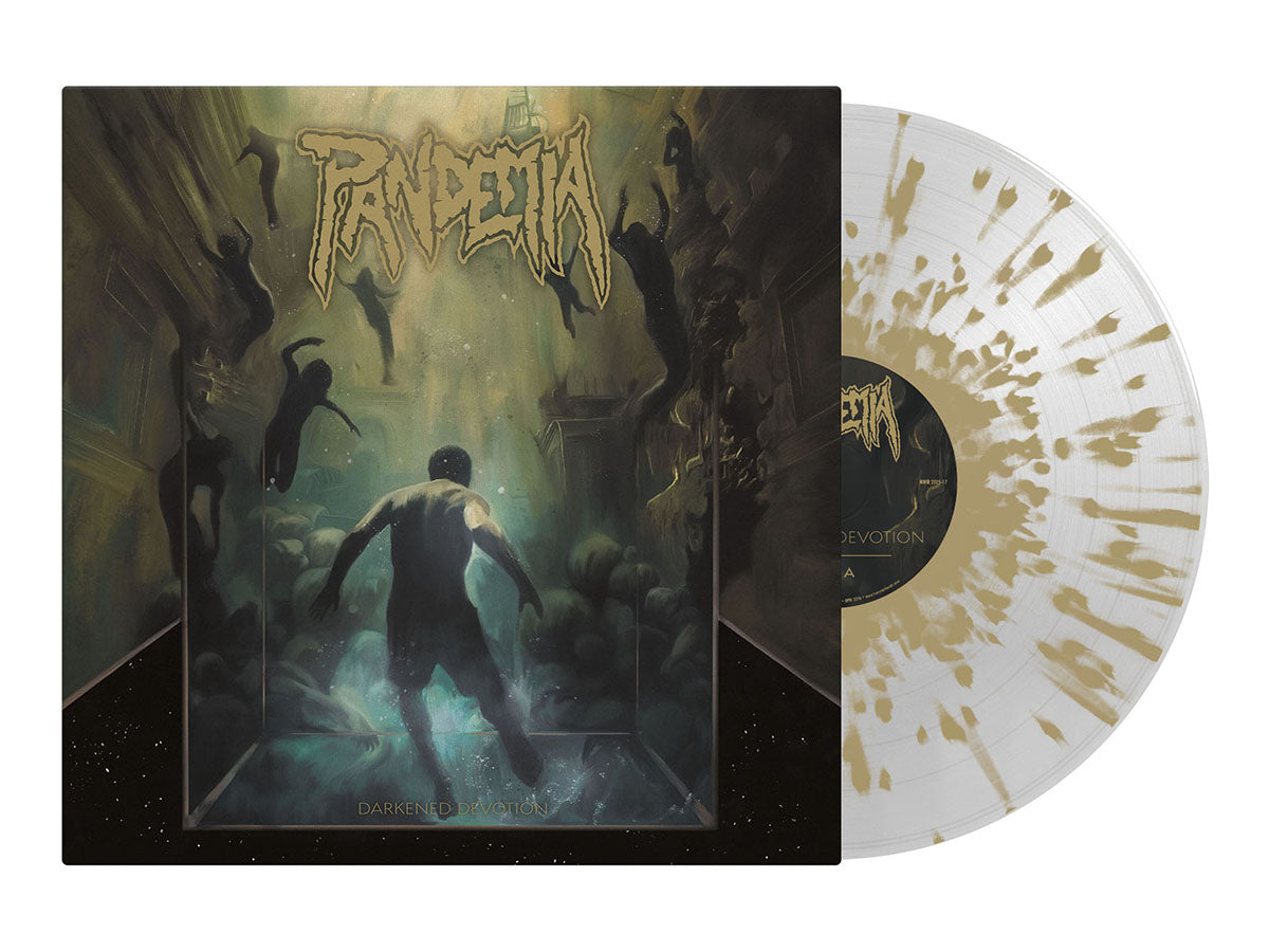 PANDEMIA - Darkened Devotion LP (Clear/Gold Splatter Vinyl)