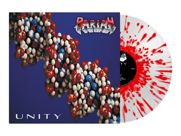 PARIAH - Unity LP (Clear/Red Splatter Vinyl) (Pre-order)