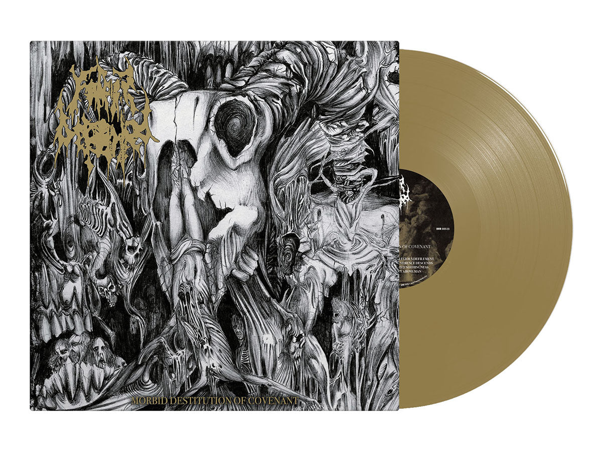 FATHER BEFOULED - Morbid Destitution Of Covenant LP (Gold Vinyl)