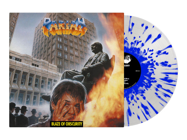 PARIAH - Blaze Of Obscurity LP (Milky Clear/Blue Splatter Vinyl) (Pre-order)