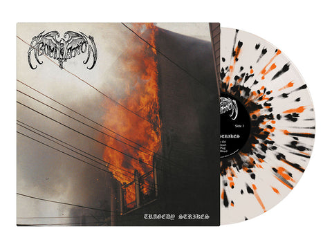 ABOMINATION - Tragedy Strikes LP (Milky Clear/Black/Orange Splatter Vinyl)