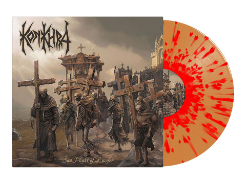 KONKHRA - Sad Plight Of Lucifer LP (Orange/Red Splatter Vinyl)
