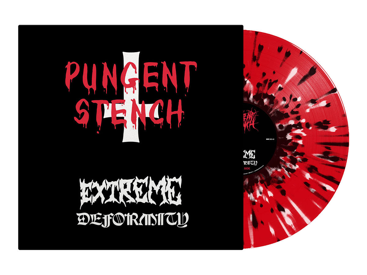 PUNGENT STENCH - Extreme Deformity LP (Red/Black/White Splatter Vinyl)