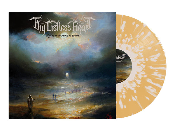 THY LISTLESS HEART - Pilgrims On The Path Of No Return LP (Yellow/Bone White Splatter Vinyl)