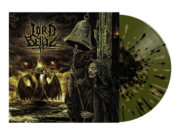 LORD BELIAL - Unholy Trinity LP (Swamp Green/Gold/Black Splatter Vinyl)