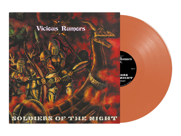 VICIOUS RUMORS - Soldiers Of The Night LP (Orange Vinyl)