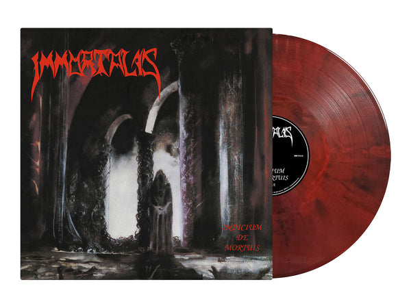 IMMORTALIS - Indicium De Mortuis LP (Transparent Red/Black Marble Vinyl)