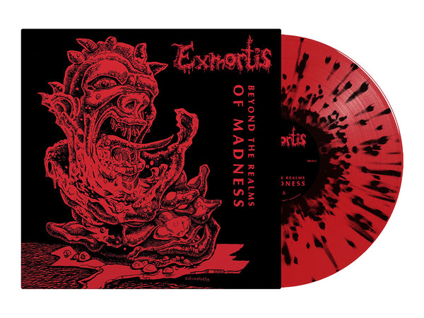 EXMORTIS - Beyond The Realms Of Madness LP (Transparent Red/Black Splatter Vinyl)