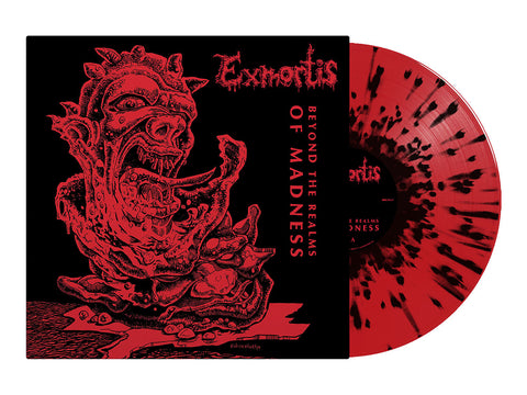 EXMORTIS - Beyond The Realms Of Madness LP (Transparent Red/Black Splatter Vinyl)
