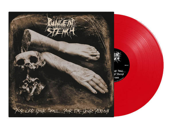 PUNGENT STENCH - For God Your Soul... For Me Your Flesh LP (Transparent Red Vinyl) (Pre-order)