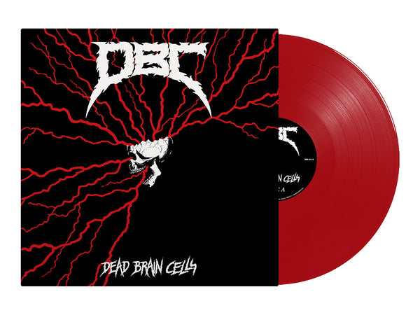 D.B.C. - Dead Brain Cells LP (Transparent Red Vinyl)
