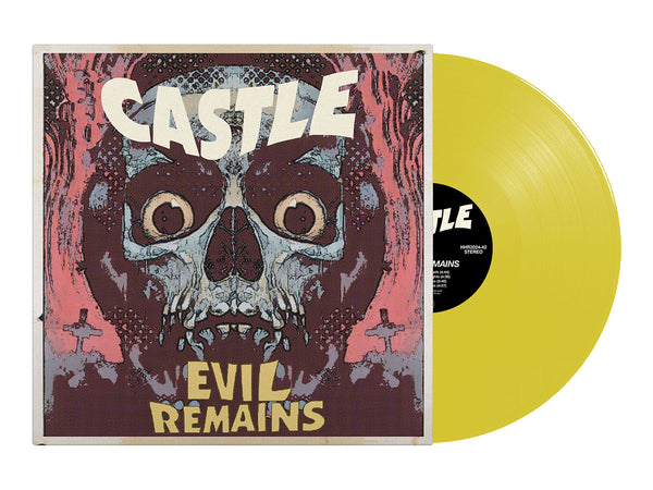 CASTLE - Evil Remains LP (Transparent Yellow Vinyl)