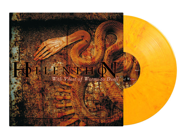 HOLLENTHON - With Vilest Of Worms To Dwell LP (Yellow/Red Marble Vinyl)