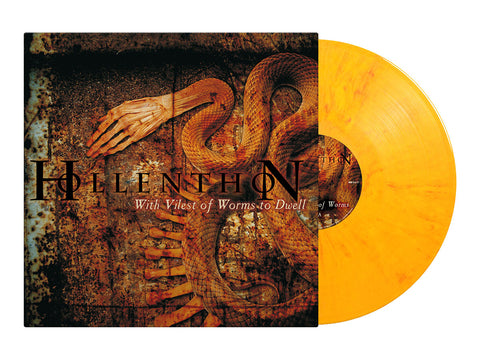 HOLLENTHON - With Vilest Of Worms To Dwell LP (Yellow/Red Marble Vinyl)