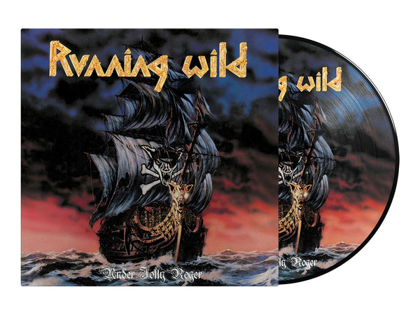 RUNNING WILD - Under Jolly Roger Picture-LP