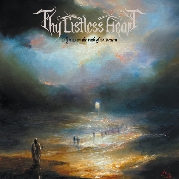 THY LISTLESS HEART - Pilgrims On The Path Of No Return LP (Yellow/Bone White Splatter Vinyl)