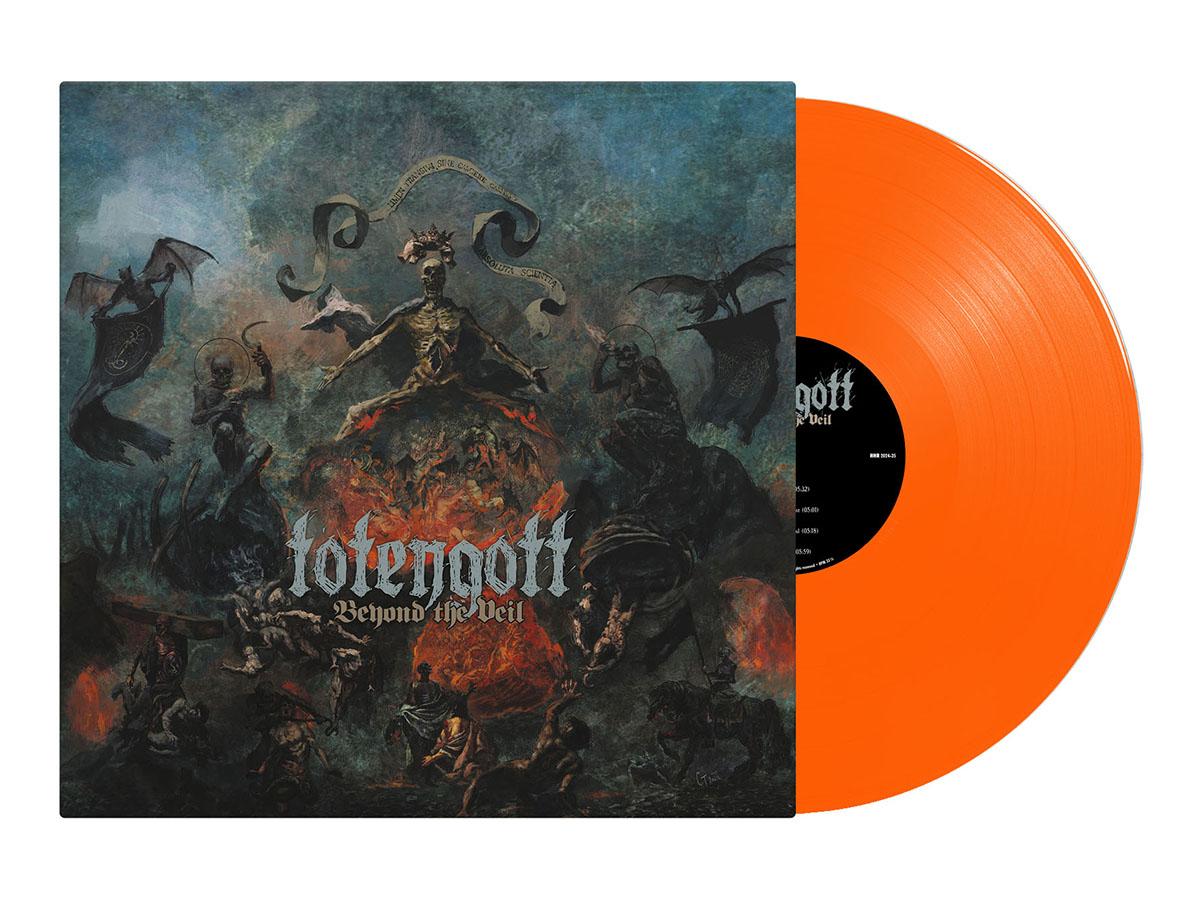 TOTENGOTT - Beyond The Veil LP (Transparent Orange Vinyl)