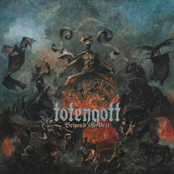 TOTENGOTT - Beyond The Veil LP (Transparent Orange Vinyl)