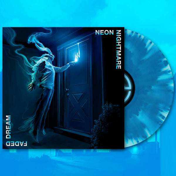 NEON NIGHTMARE - Faded Dream LP (Electric Blue/Aqua Blue Cloudy Vinyl)
