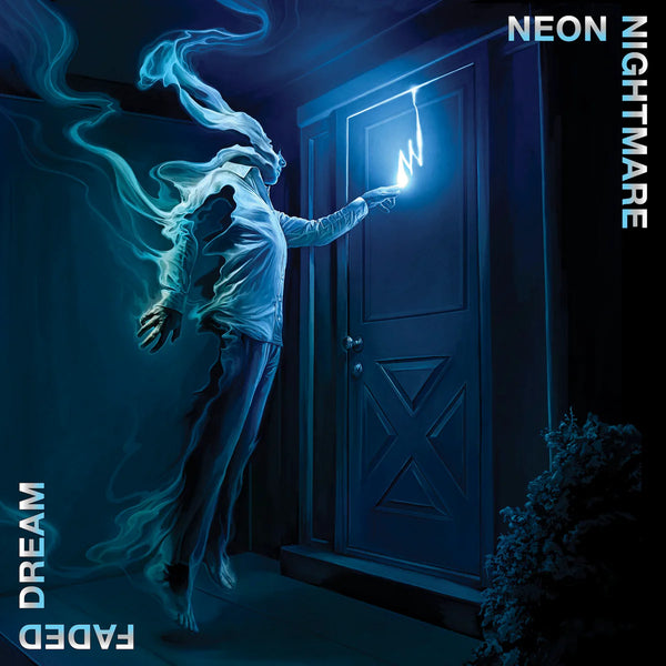 NEON NIGHTMARE - Faded Dream LP (Electric Blue/Aqua Blue Cloudy Vinyl)